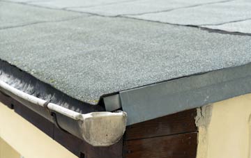 repair or replace Discoed flat roofing?